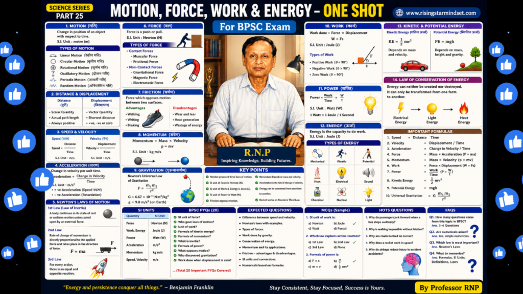 Motion Force Work Energy
