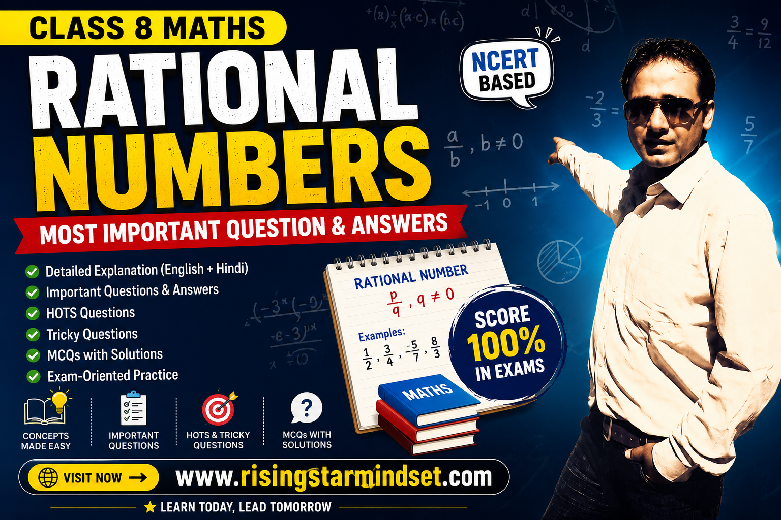 Rational Numbers Class 8