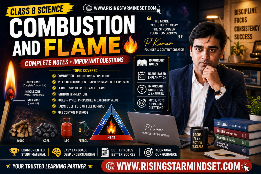 Combustion and Flame Class 8
