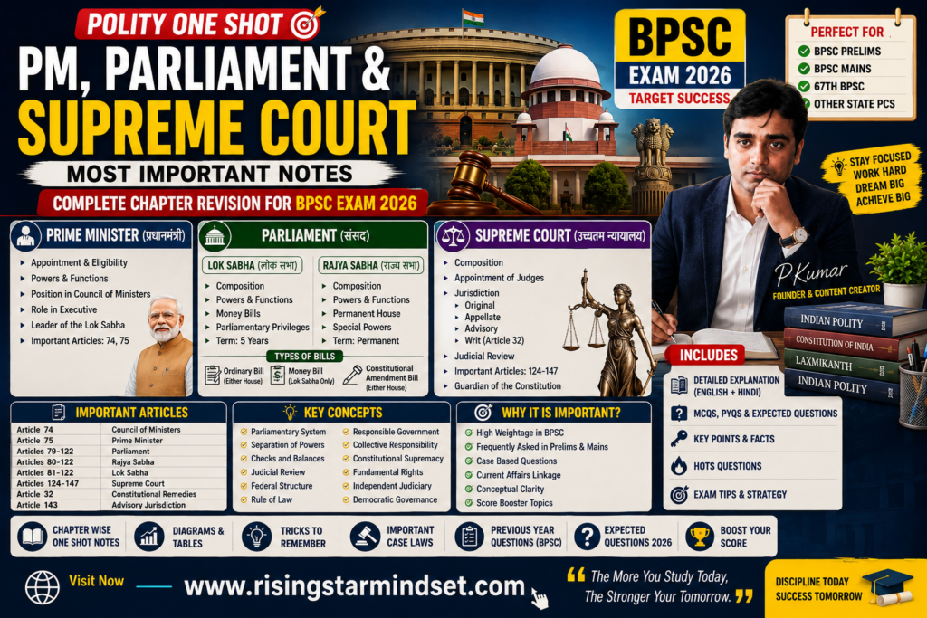 PM, Parliament and Supreme Court