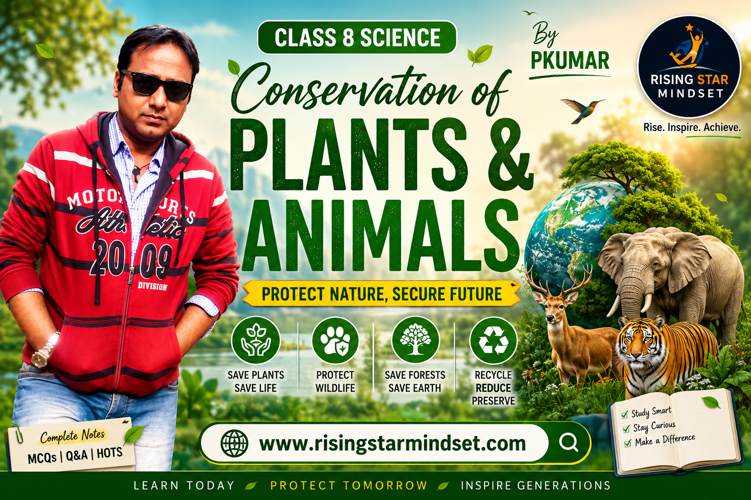Conservation of Plants and Animals Class 8