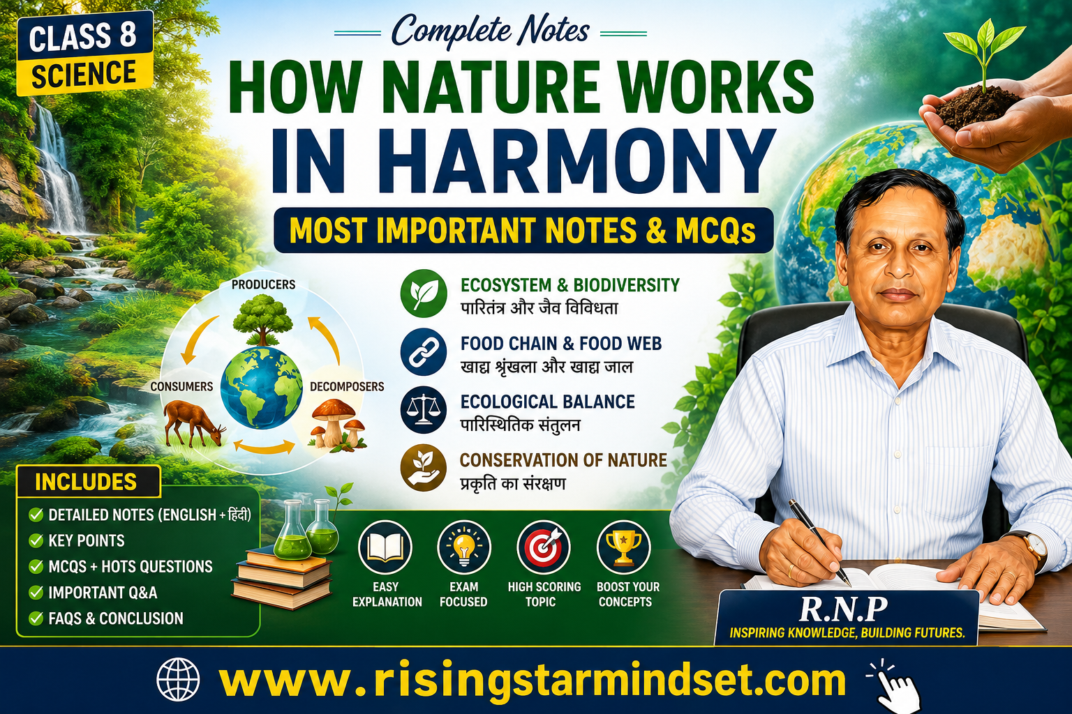 How Nature Works in Harmony Class 8