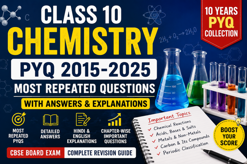 CBSE Class 10 Chemistry PYQs