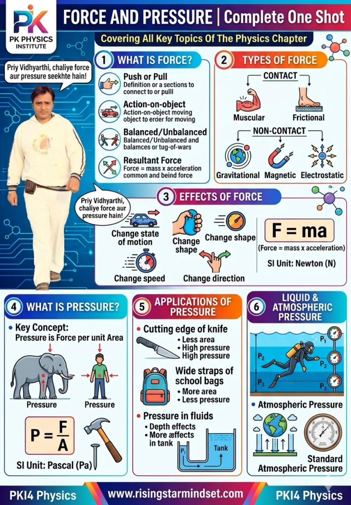 Force and Pressure