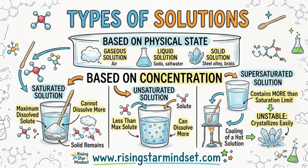 Amazing World of Solute Solvents and Solutions Class 8