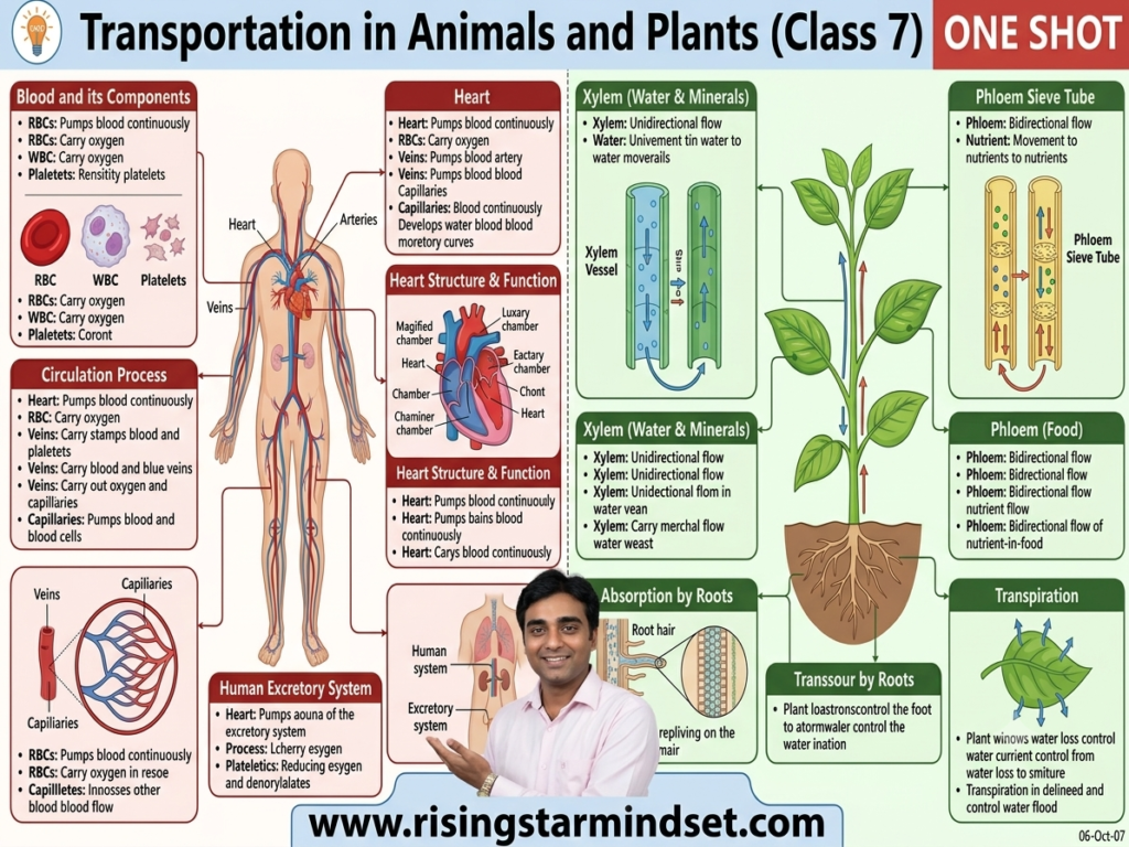 Transportation in Animals and Plants