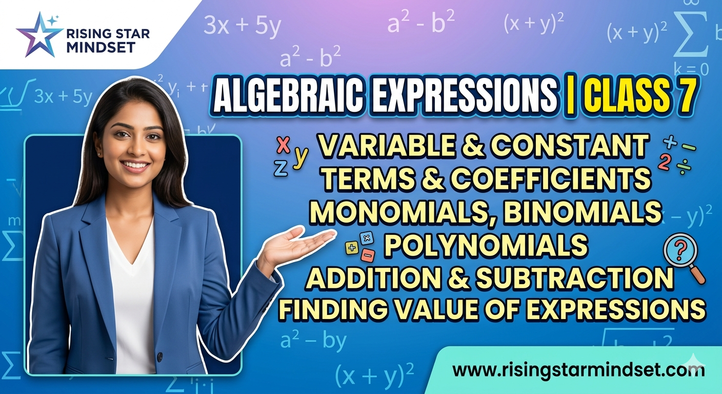 Algebraic Expressions Class 7