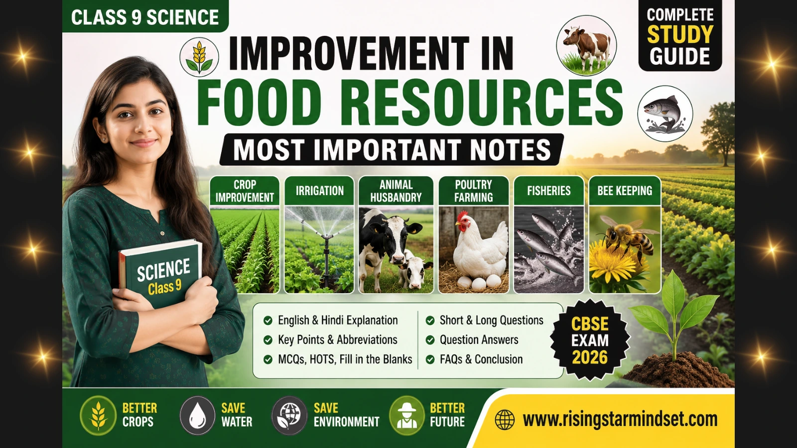 Improvement in Food Resources Class 9
