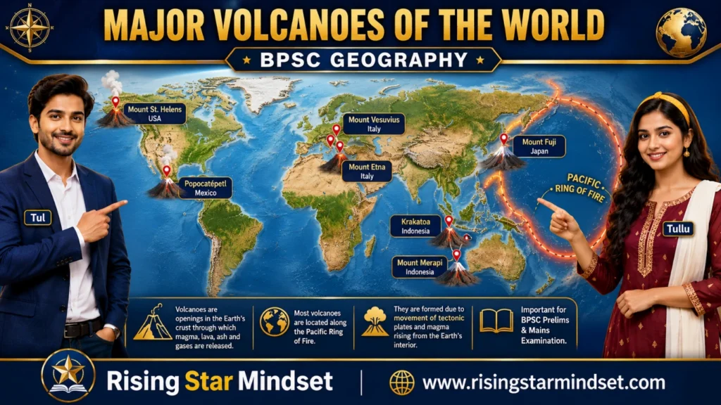 Major Volcanoes of the World