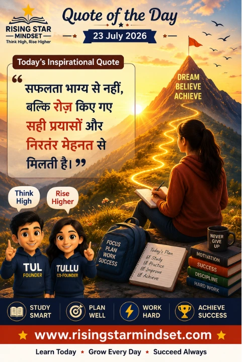 Quote of the Day –23 July 2026