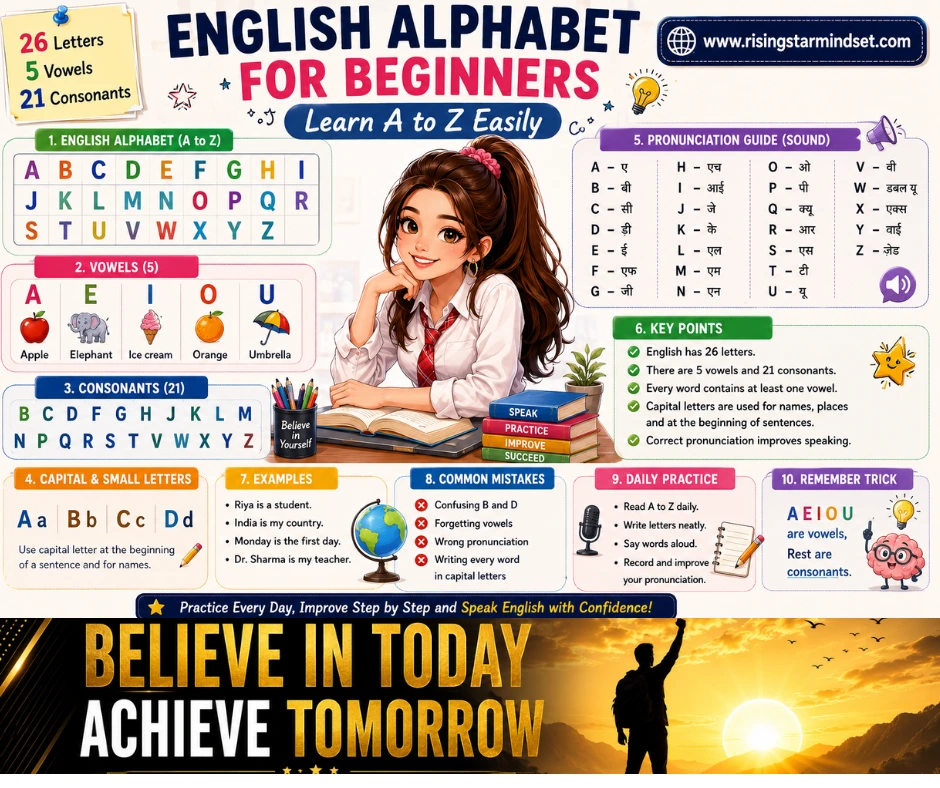 English Alphabet for Beginners
