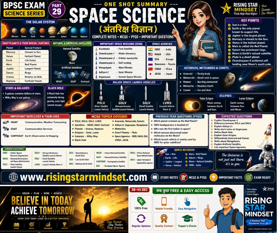 Space Science for BPSC