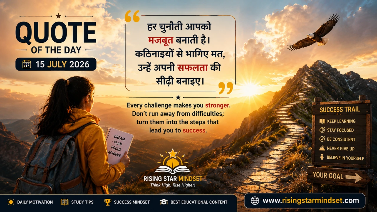 Quote of the Day –15 July 2026