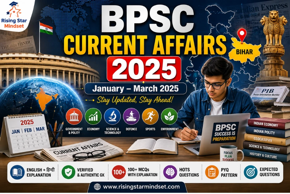 BPSC Current Affairs 2025