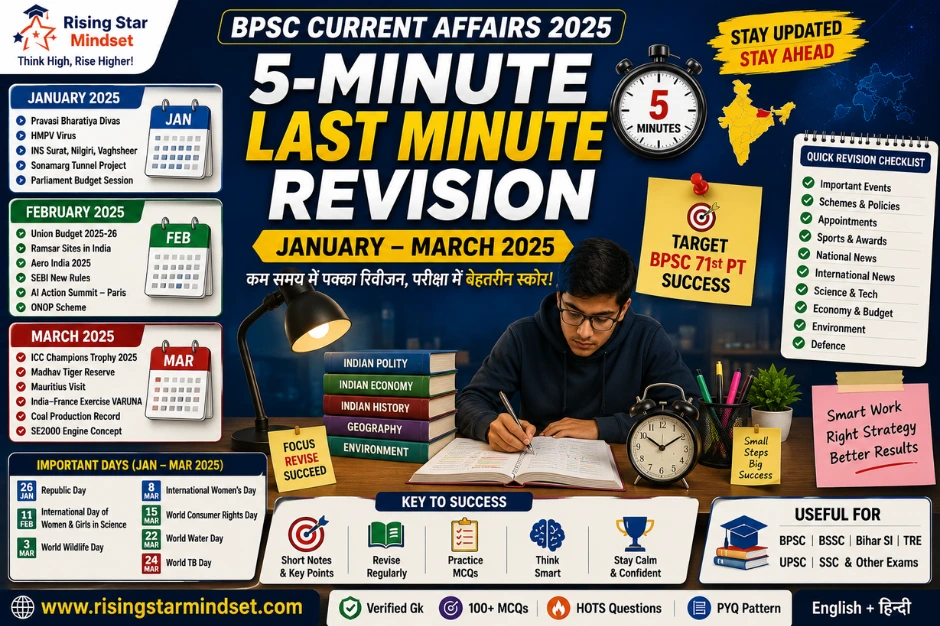BPSC Current Affairs 2025