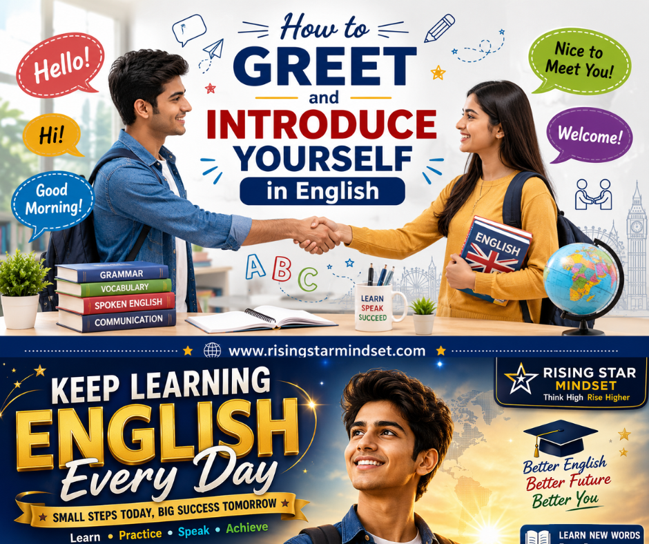 Greet and Introduce Yourself in English