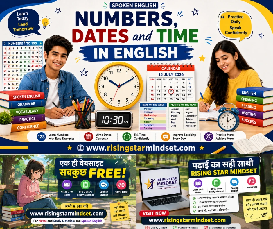 Numbers, Dates and Time