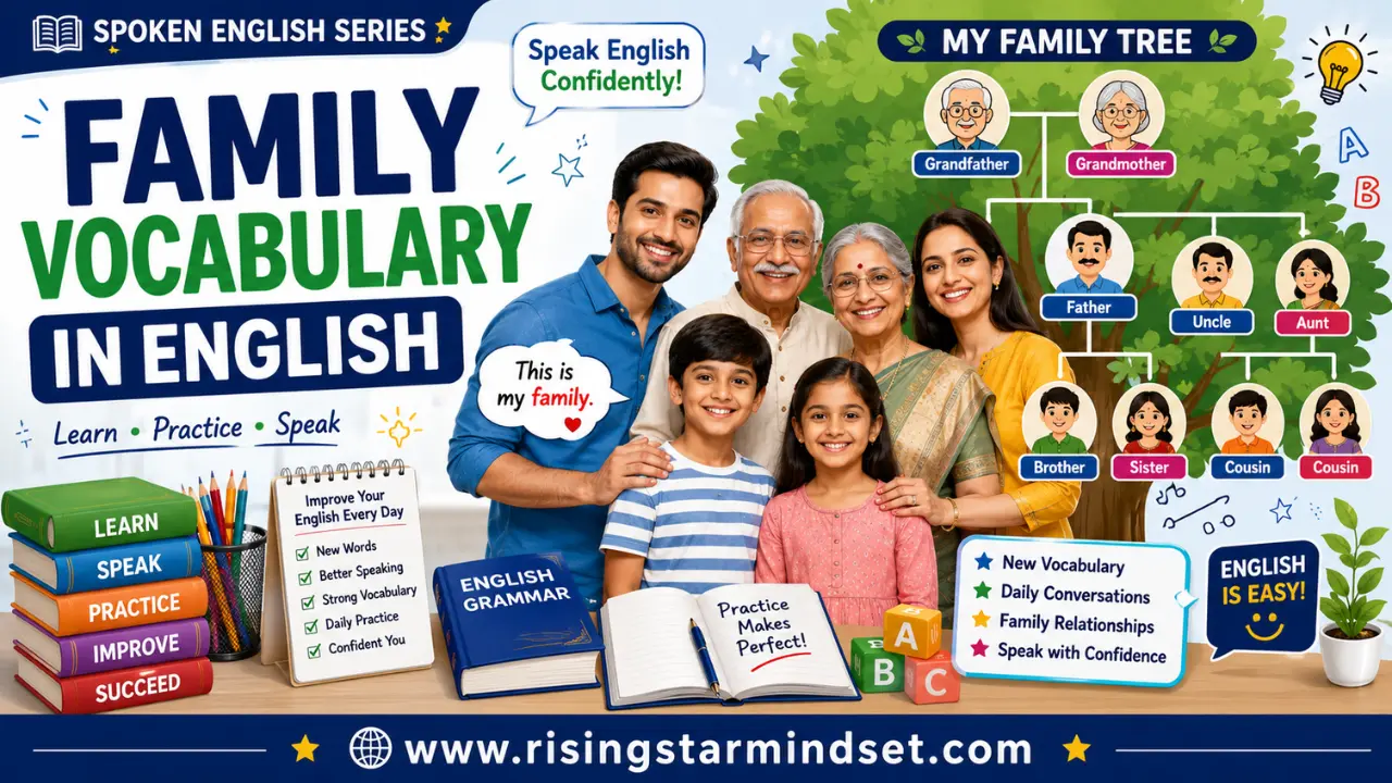 Family Vocabulary in English