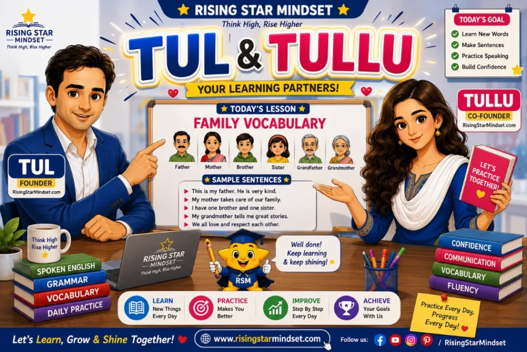 Family Vocabulary in English