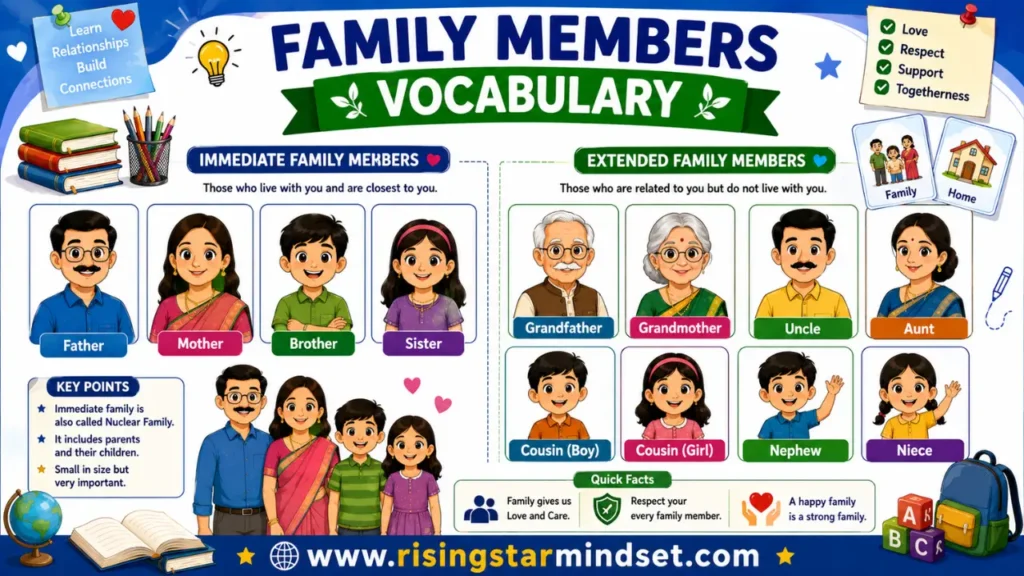 Family Vocabulary in English