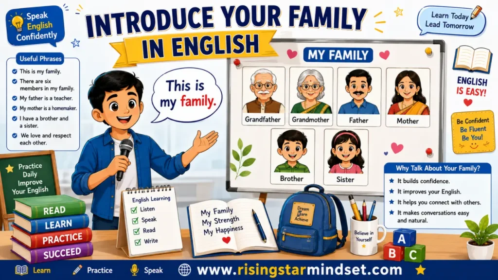 Family Vocabulary in English