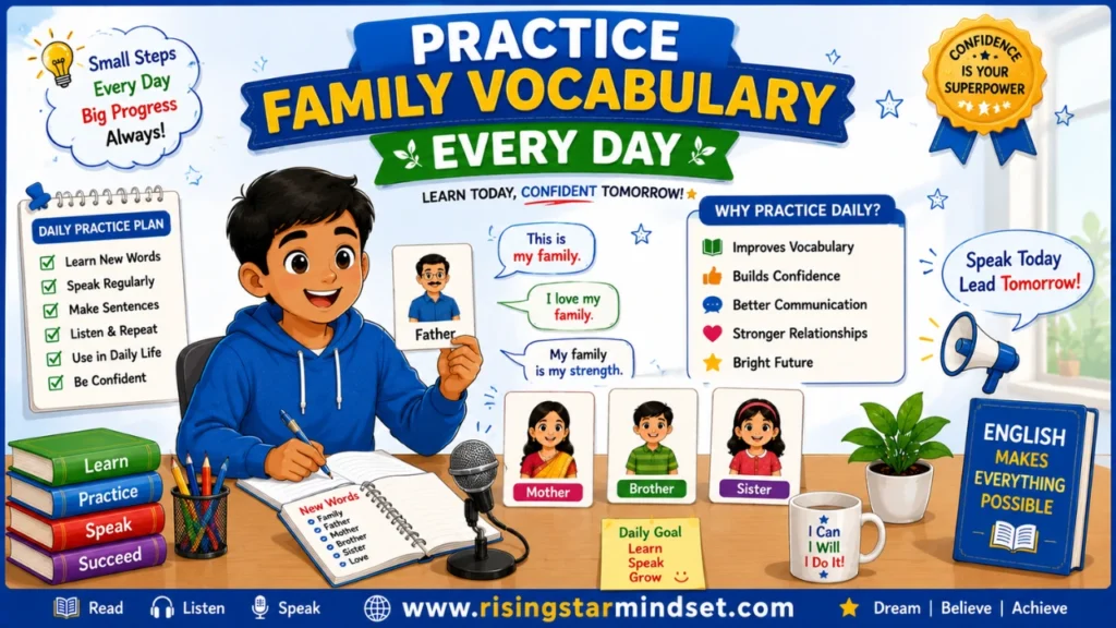 Family Vocabulary in English