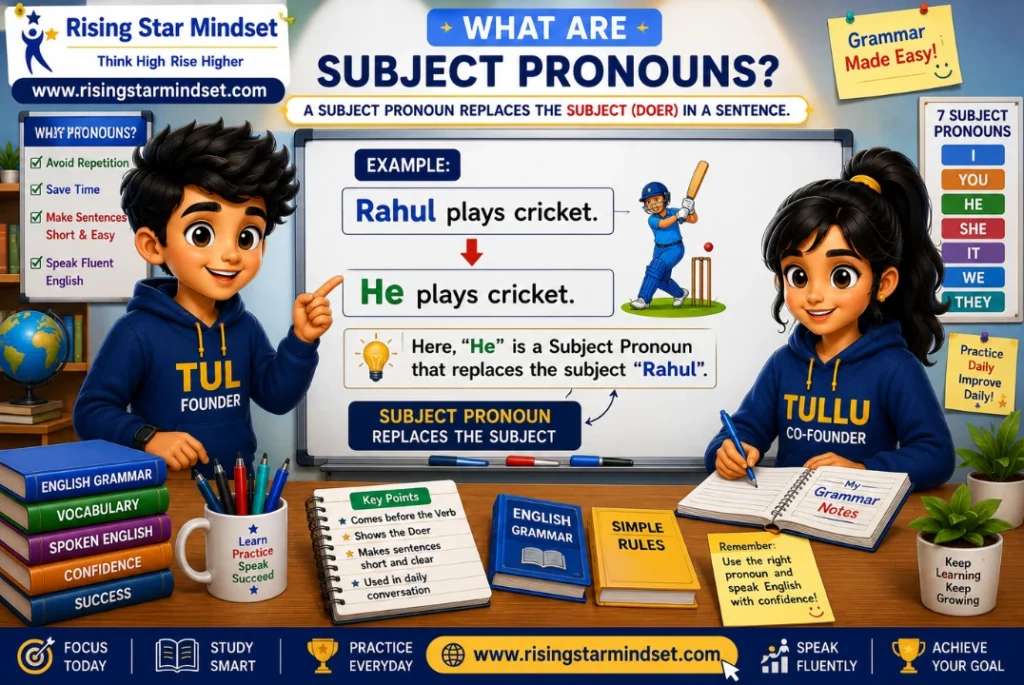 How to Use Subject Pronouns Correctly in English