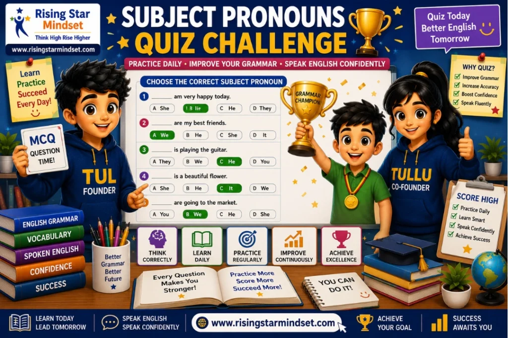 How to Use Subject Pronouns Correctly in English