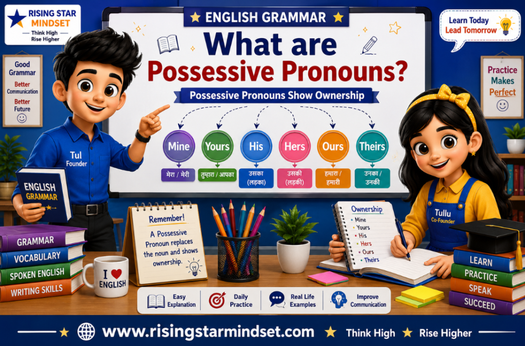 Use Possessive Pronouns