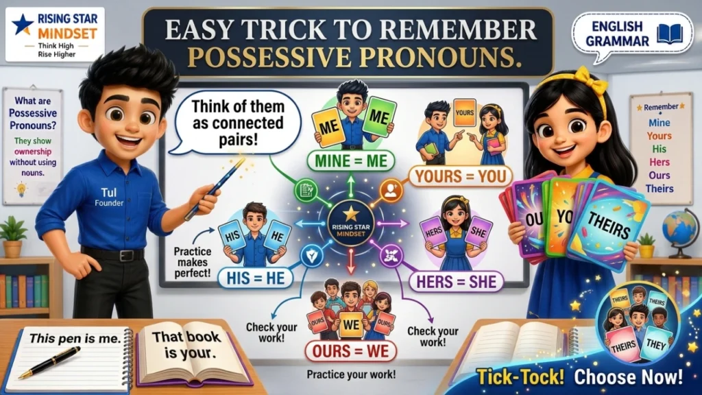 Use Possessive Pronouns
