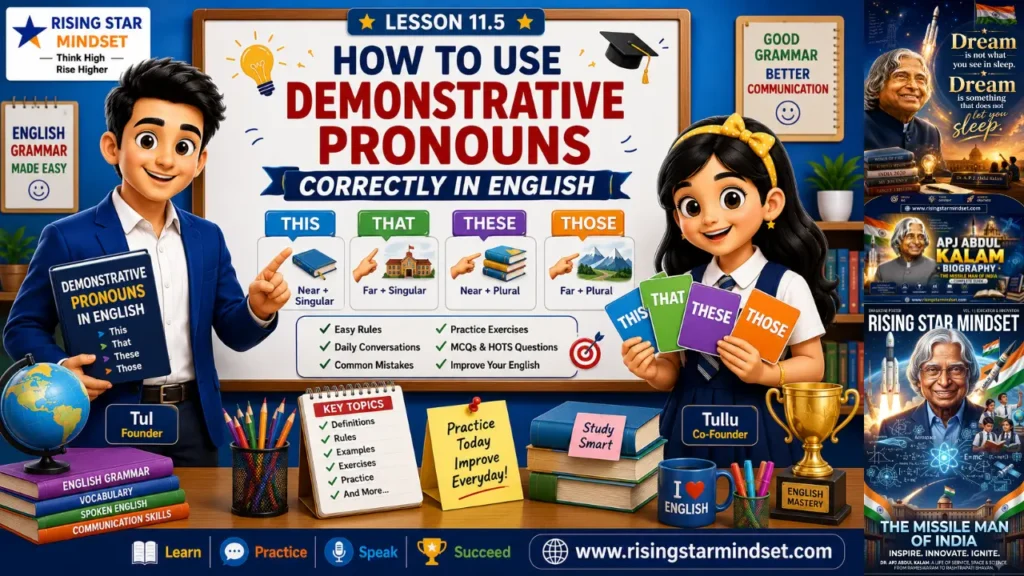 How to Use Demonstrative Pronouns