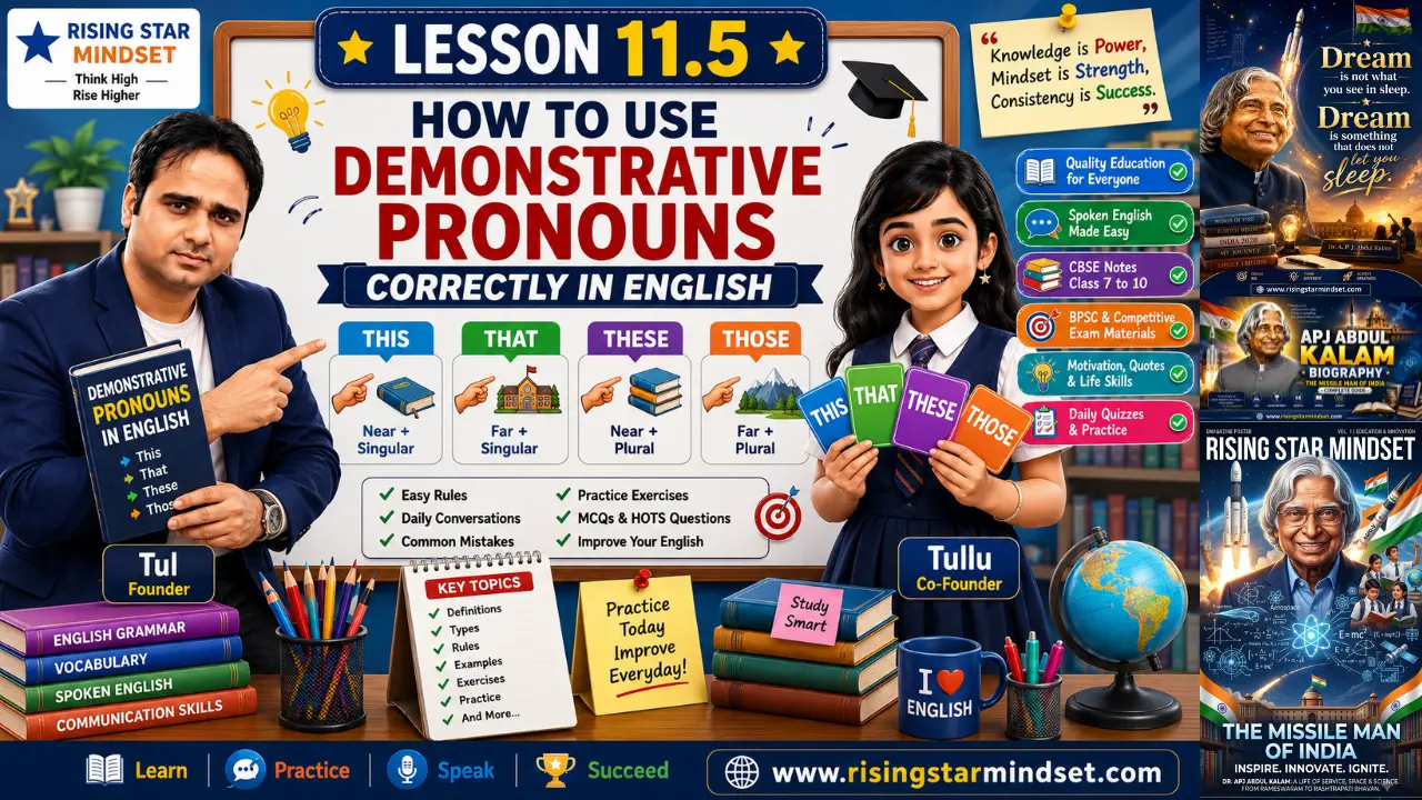 How to Use Demonstrative Pronouns