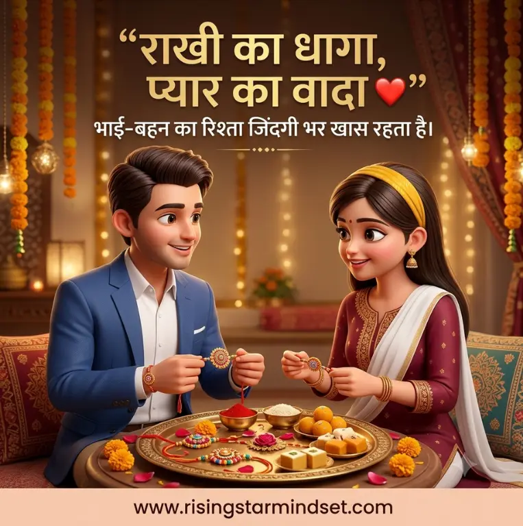 Raksha Bandhan wishes in Hindi 2026