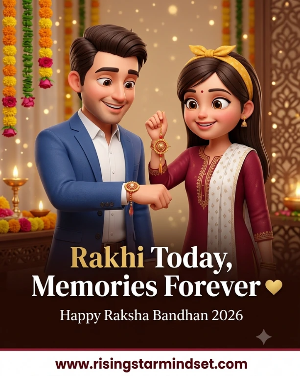 Raksha Bandhan WhatsApp status 2026