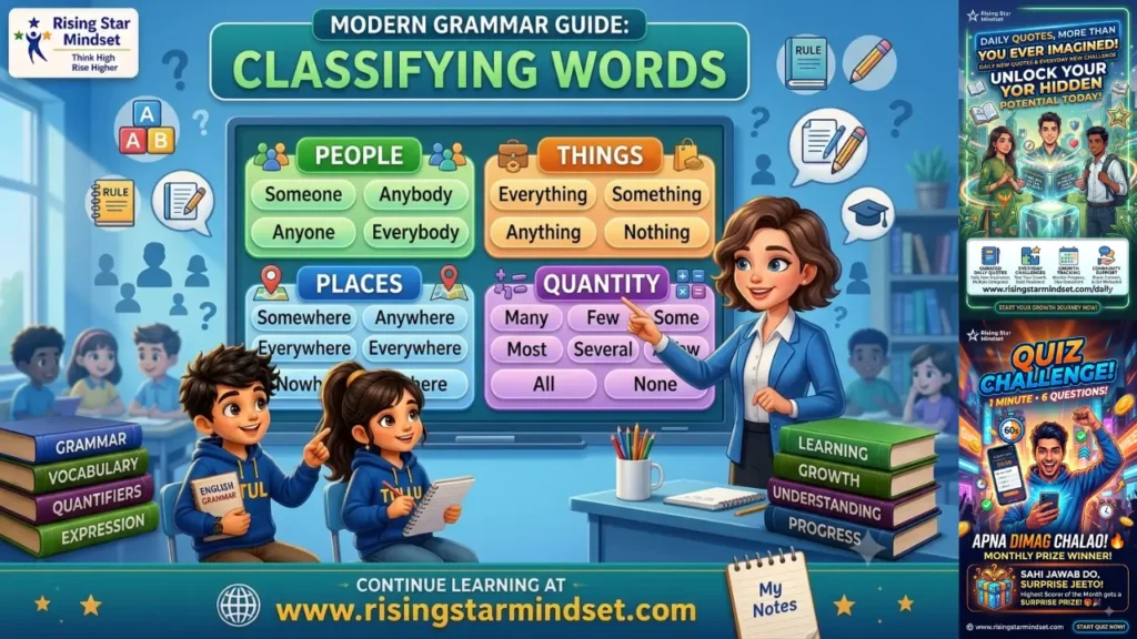 Indefinite Pronouns in English