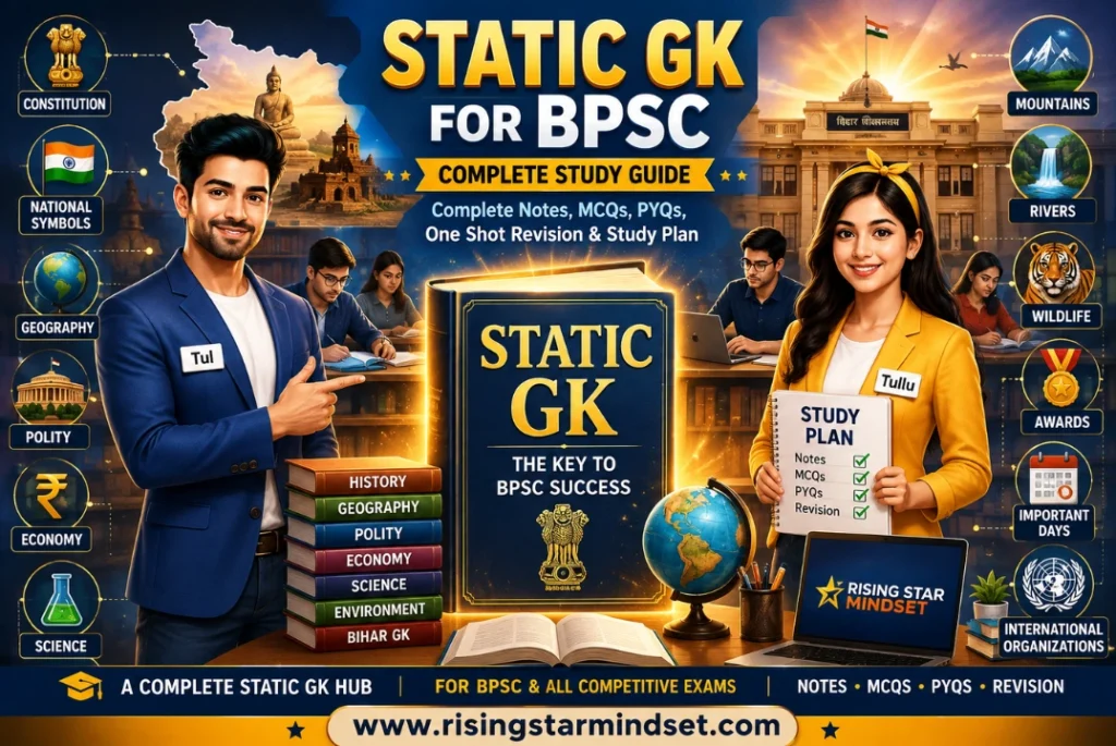 Static GK for BPSC