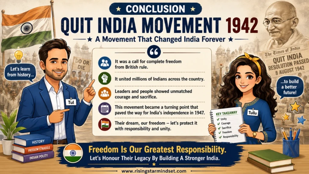 Quit India Day 2026