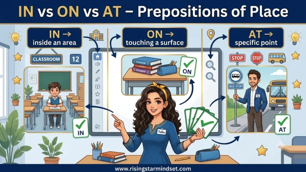 Prepositions in English