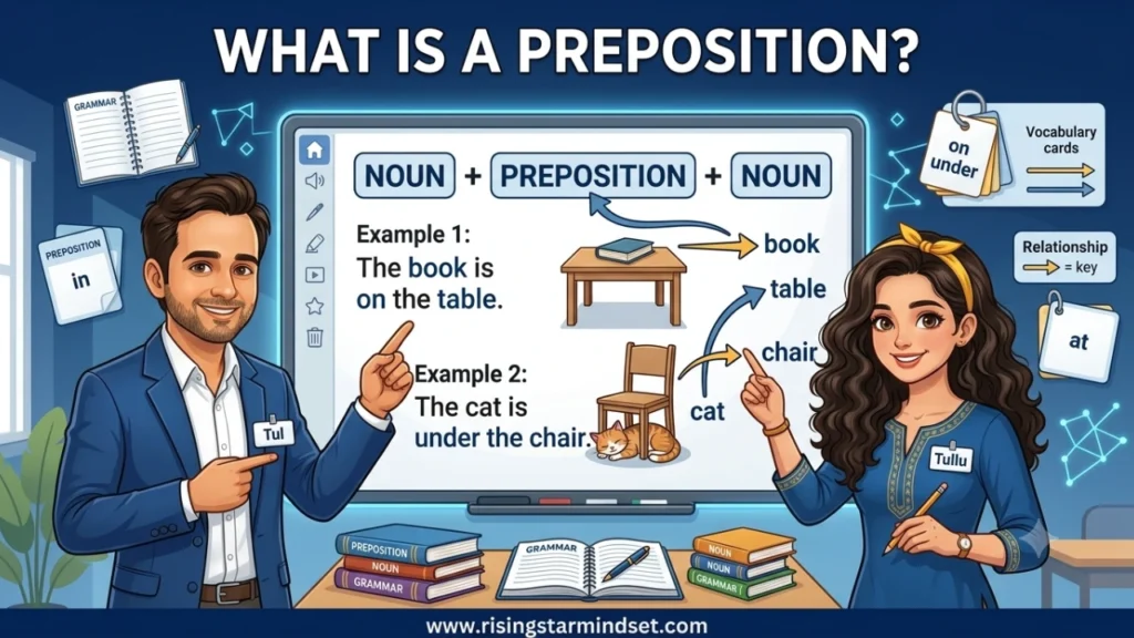 Prepositions in English