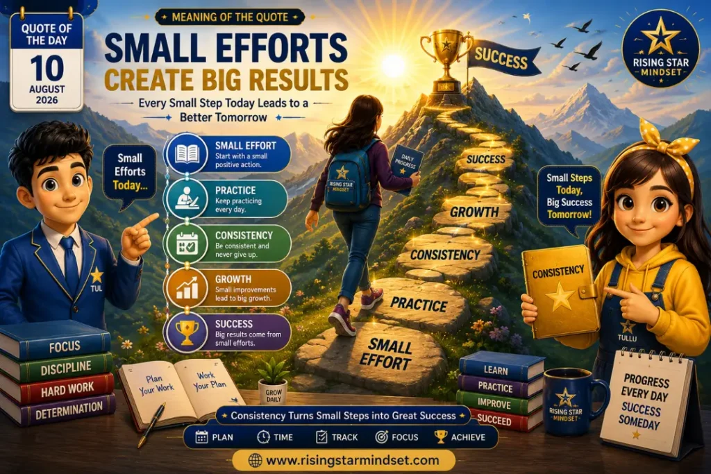 Small Steps, Big Results
