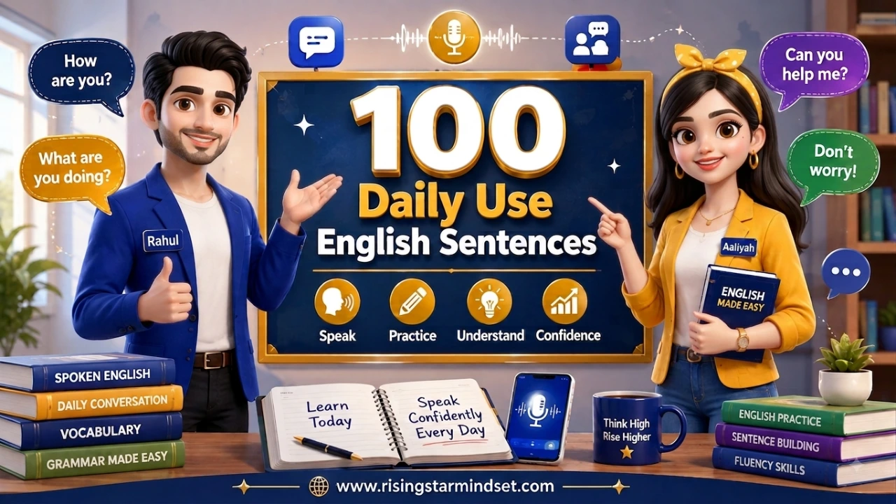 Daily Use English Sentences