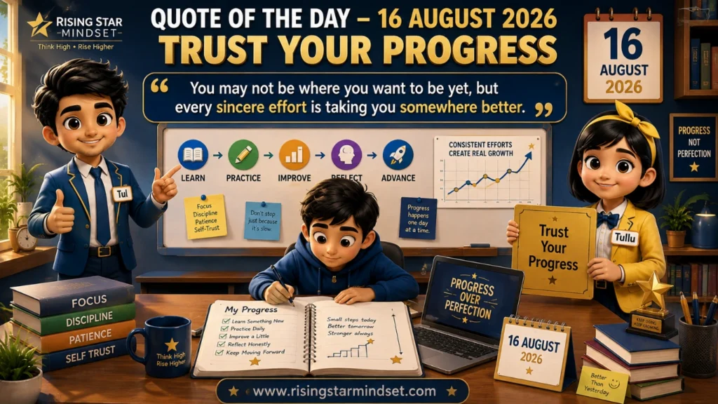 Progress Takes Time