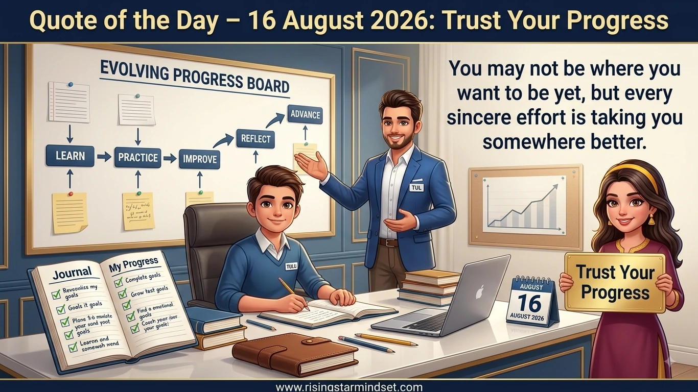 Progress Takes Time
