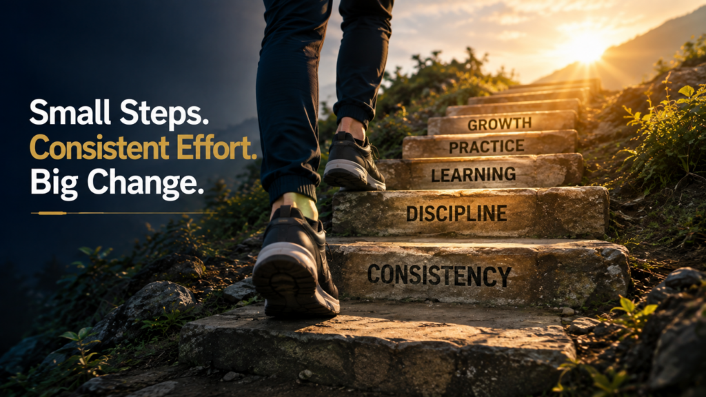 Why Small Steps Matter