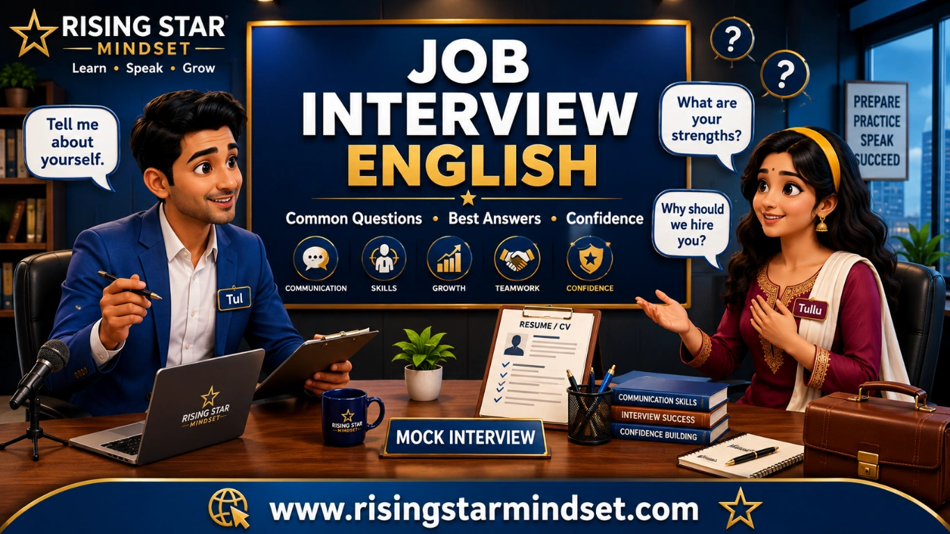 How to Speak English in a Job Interview
