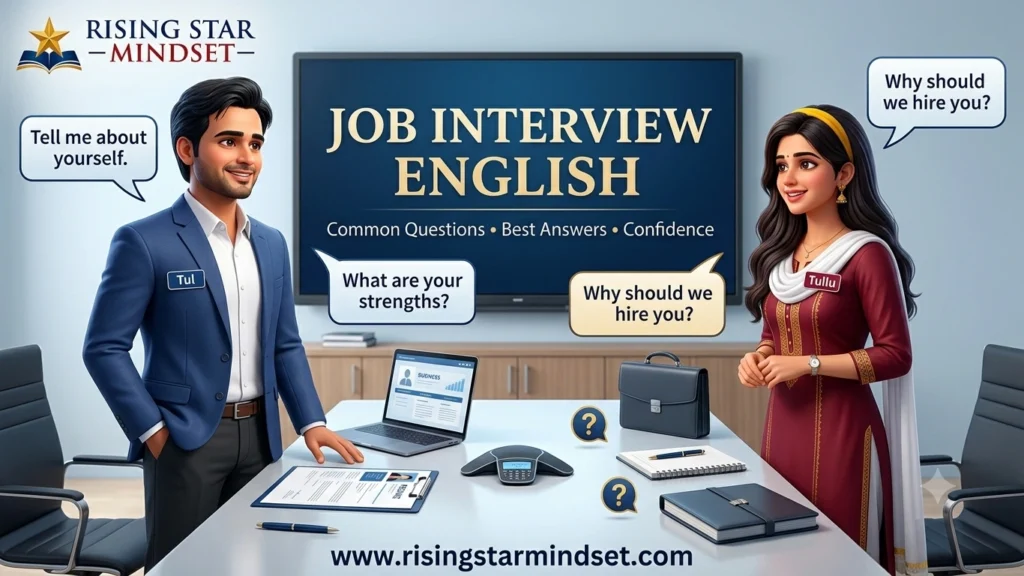 How to Speak English in a Job Interview