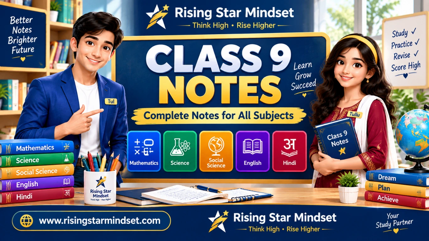 Class 9 Notes: Complete Notes for All Subjects