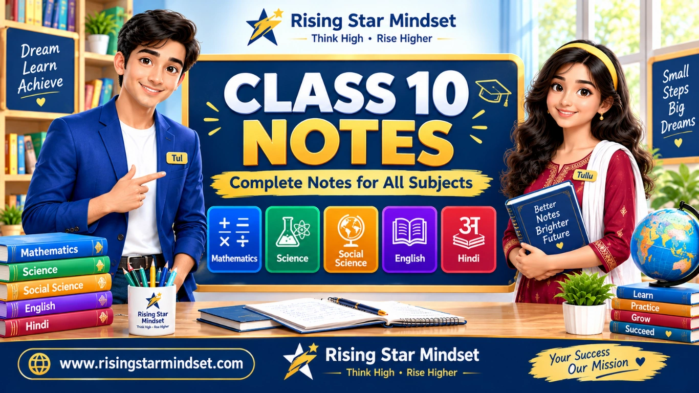 Class 10 Notes: Complete Notes for All Subjects
