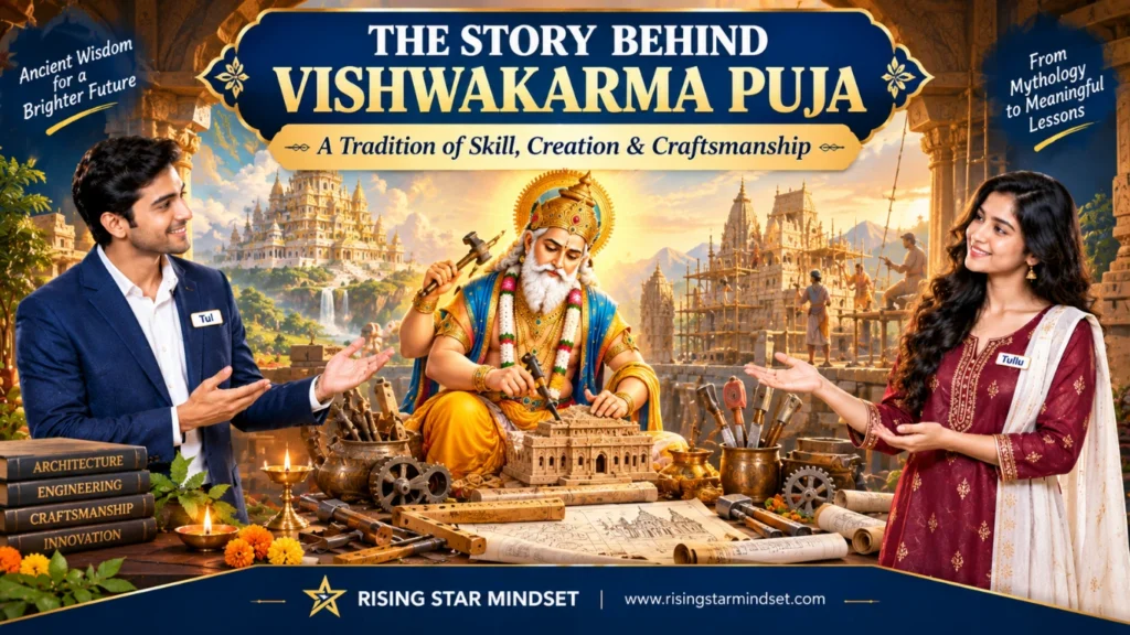  The Short Historical & Mythological Story Behind Vishwakarma Jayanti 2026