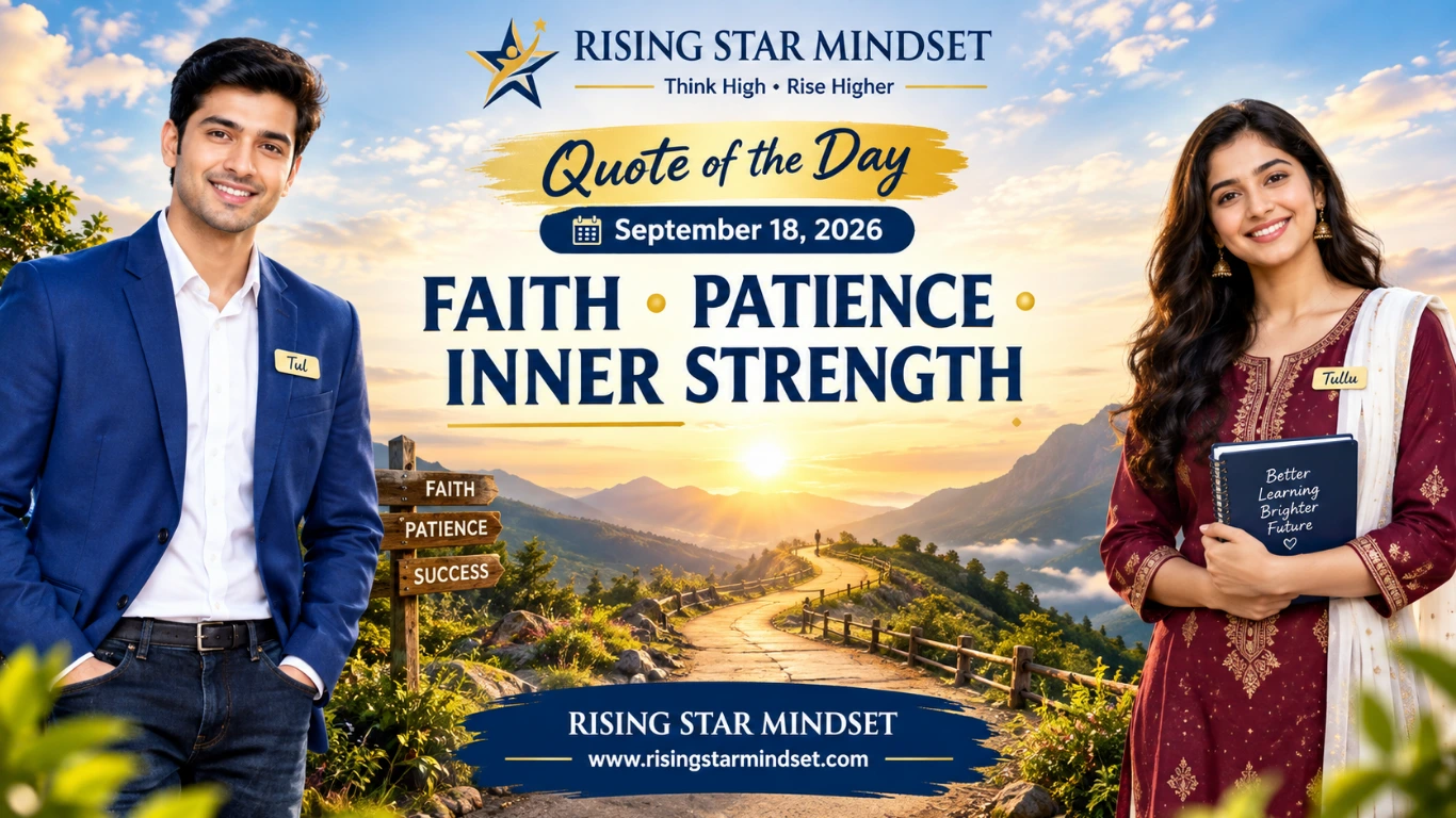 Quote of the Day September 18, 2026